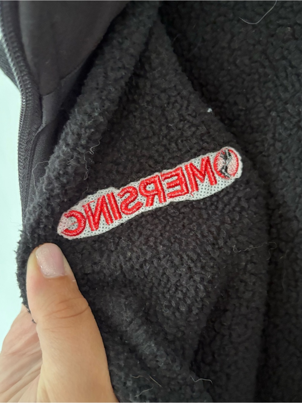 Patagonia Men’s Better Sweater Full Zip Fleece Vest Black Size XL - Mersino Logo - Picture 7 of 12